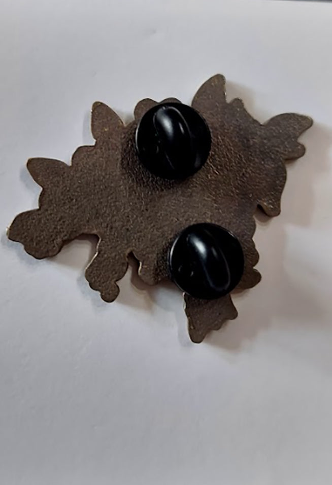 Large Forget-Me-Not Pin - with 2 Stick Pins