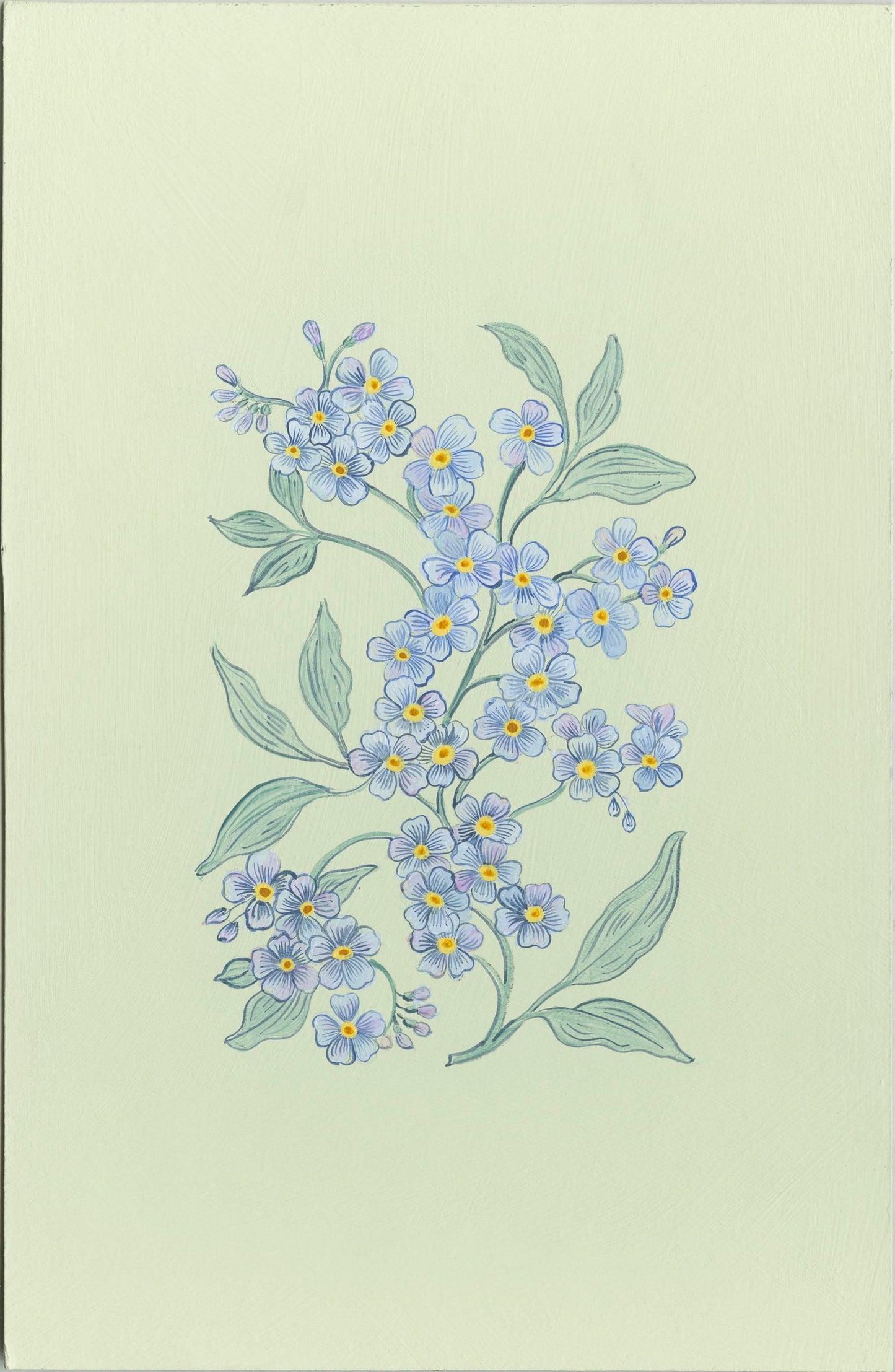 Green Sympathy Card - Pregnancy and reproductive loss sympathy card Front