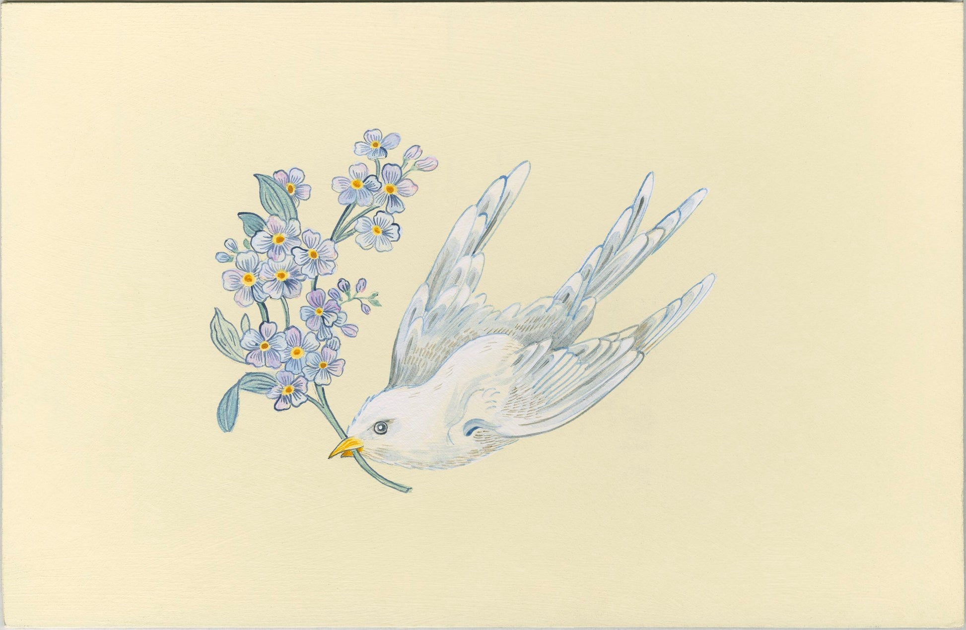 Dove Sympathy Card - Pregnancy and reproductive loss sympathy card front